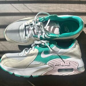 Nike air max purple and turquoise